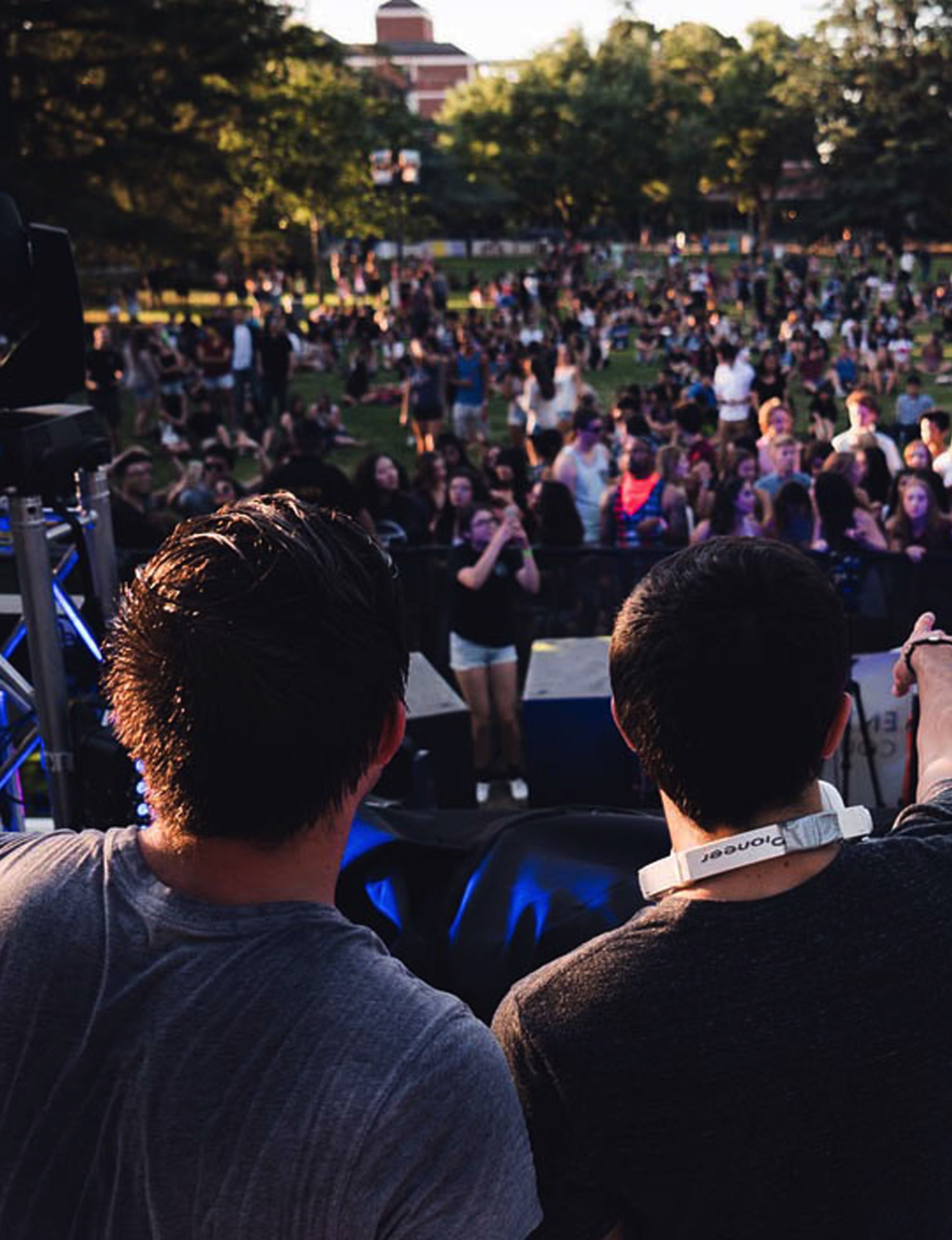 Image of an in-ground unt with the hinged lid open